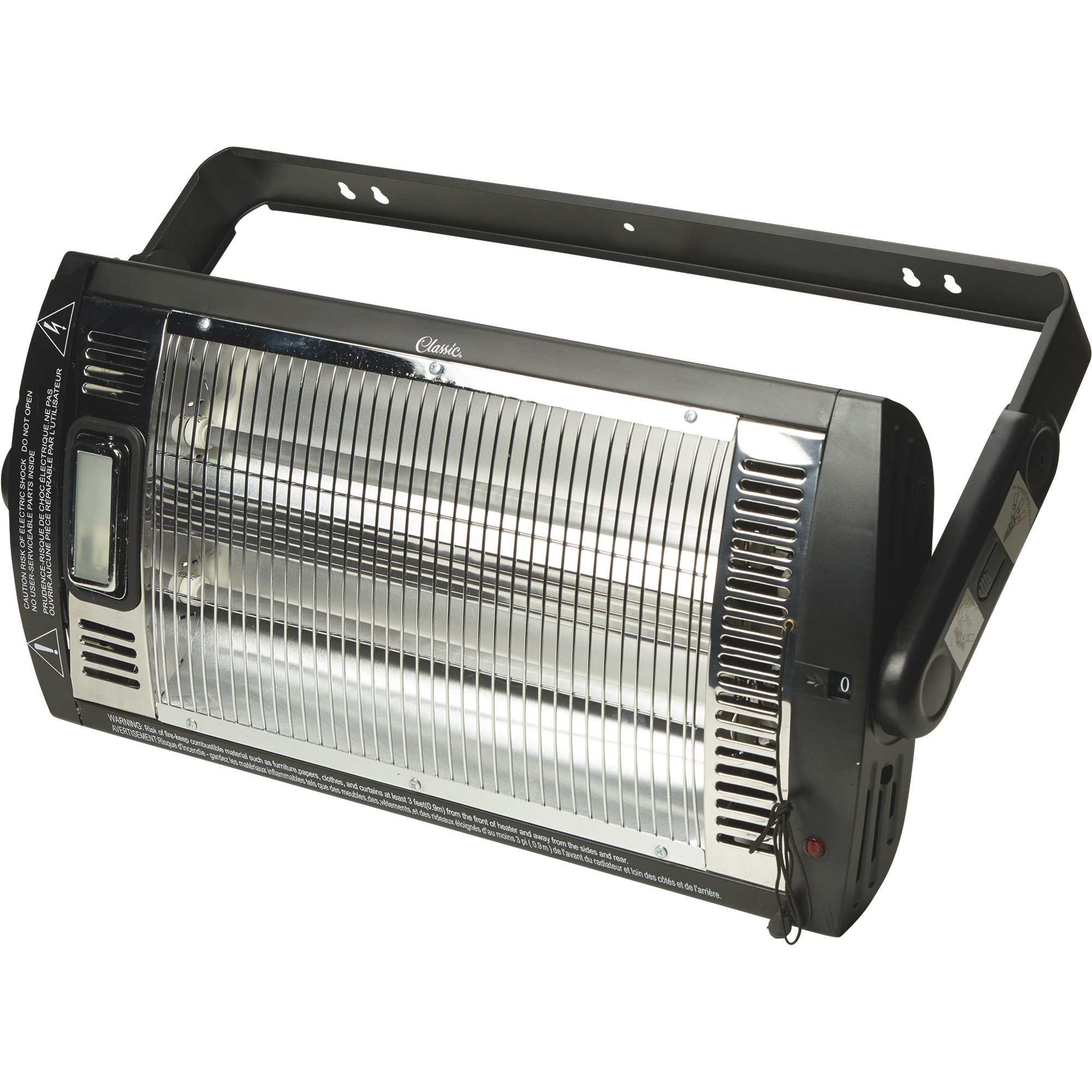 ProFusion Heat Ceiling-Mounted Workshop Heater with Halogen Light — 5,200 BTU, 1,500 Watts, Model# HQ1500